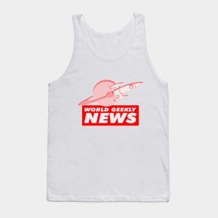 World Geeky News (Newspaper) Tank Top